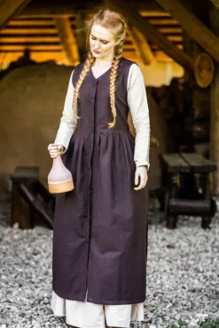 Fashion Leonardo Carbone Mittelalter Bauernkleid 