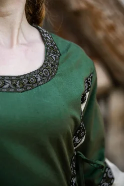 New Leonardo Carbone Mittelalter Baumwollkleid 