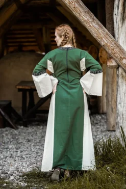 New Leonardo Carbone Mittelalter Baumwollkleid 