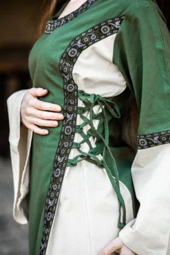 New Leonardo Carbone Mittelalter Baumwollkleid 