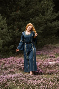 Best Leonardo Carbone Mittelalter Baumwollkleid 