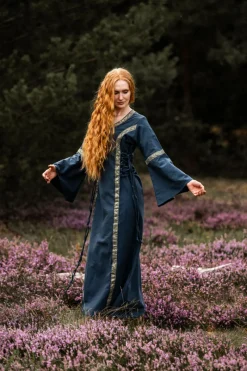 Best Leonardo Carbone Mittelalter Baumwollkleid 
