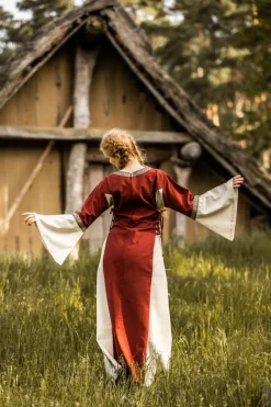 Hot Leonardo Carbone Mittelalter Baumwollkleid 