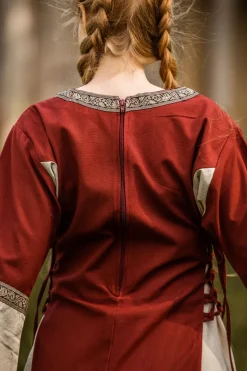Hot Leonardo Carbone Mittelalter Baumwollkleid 