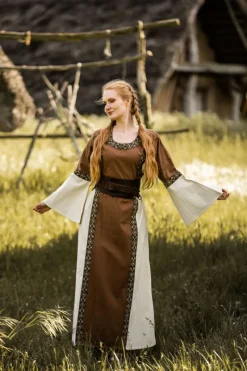 Best Leonardo Carbone Mittelalter Baumwollkleid 