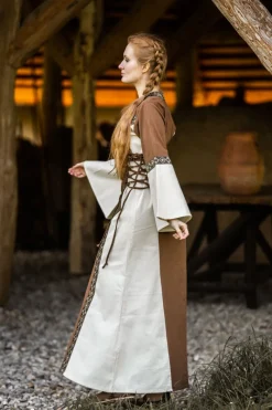 Best Leonardo Carbone Mittelalter Baumwollkleid 