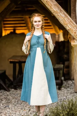 Flash Sale Leonardo Carbone Mittelalter Baumwollkleid 