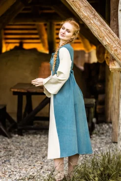 Flash Sale Leonardo Carbone Mittelalter Baumwollkleid 