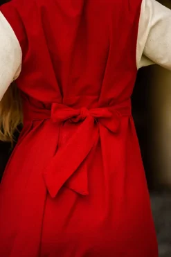 Flash Sale Leonardo Carbone Mittelalter Baumwollkleid 