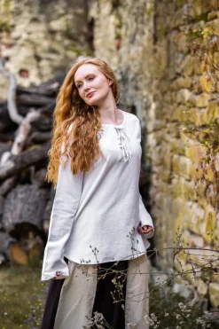 Online Leonardo Carbone Mittelalter Bluse 