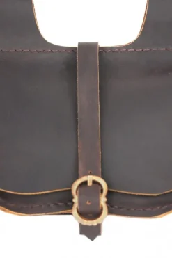 Store Leonardo Carbone Mittelalter Gürteltasche Leder