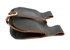 Store Leonardo Carbone Mittelalter Gürteltasche Leder