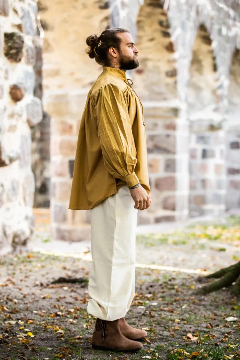 Online Leonardo Carbone Mittelalter Hemd "Yven"