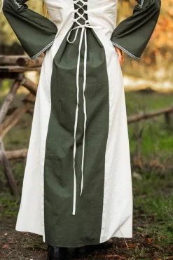 Best Leonardo Carbone Mittelalter Kleid Amalia Natur/Grün