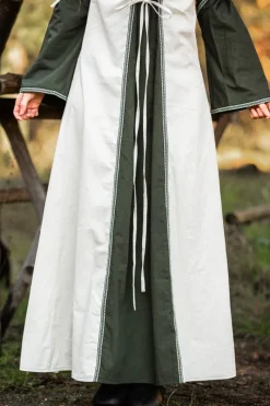Best Leonardo Carbone Mittelalter Kleid Amalia Natur/Grün