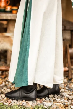 Shop Leonardo Carbone Mittelalter Kleid Dorothea Natur/Grün
