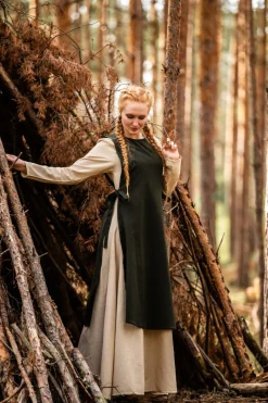 Clearance Leonardo Carbone Mittelalter-Überkleid "Magdalena" Grün