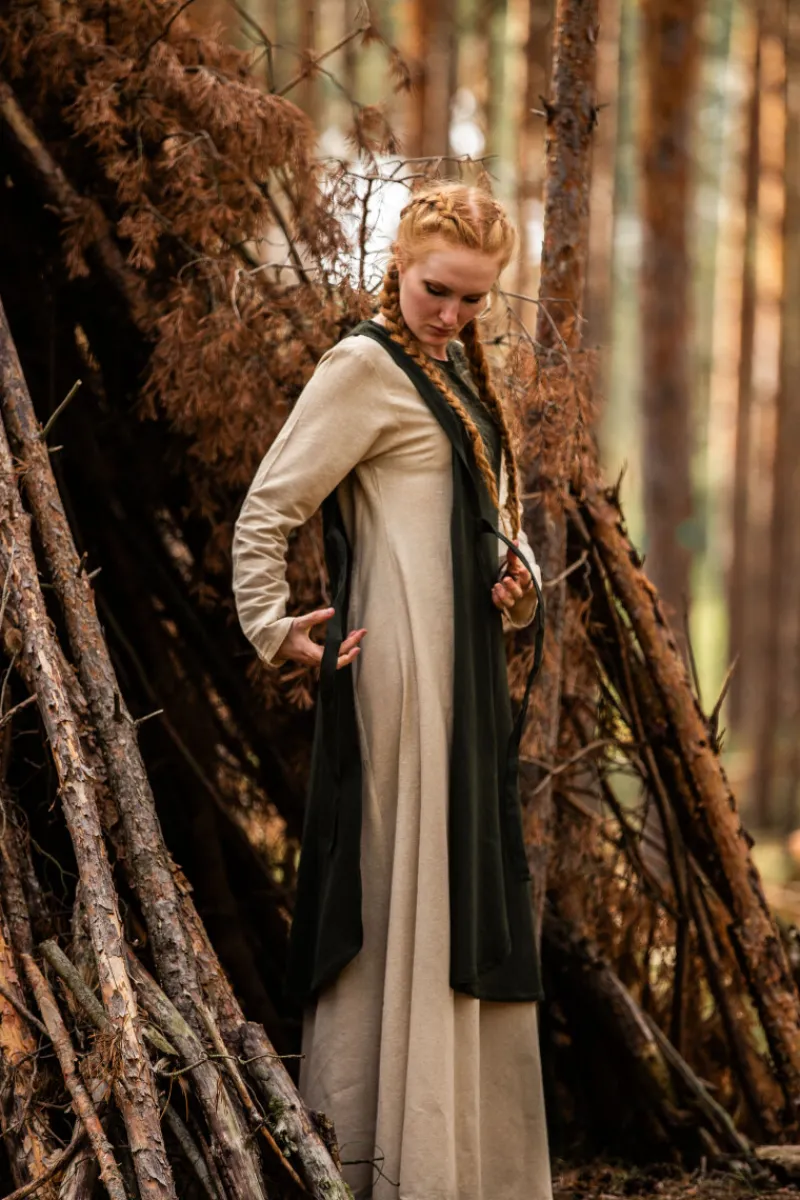 Clearance Leonardo Carbone Mittelalter-Überkleid "Magdalena" Grün