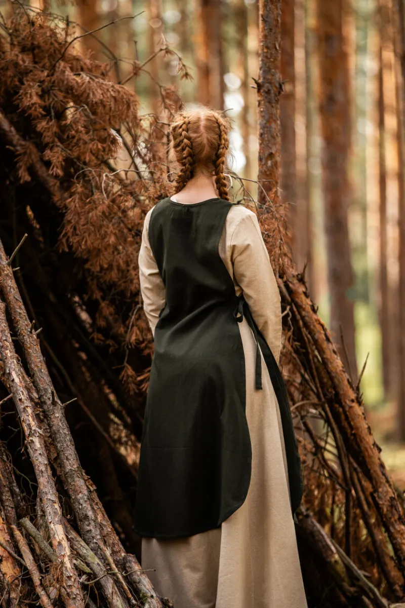 Clearance Leonardo Carbone Mittelalter-Überkleid "Magdalena" Grün