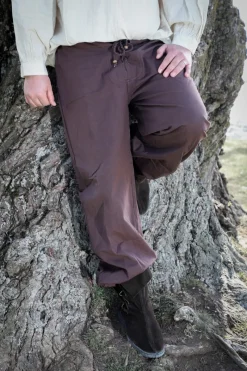 Shop Leonardo Carbone Mittelalter-Bundhose "Gerold" Dunkelbraun