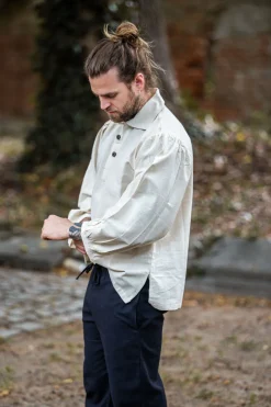 Cheap Leonardo Carbone Mittelalterhemd