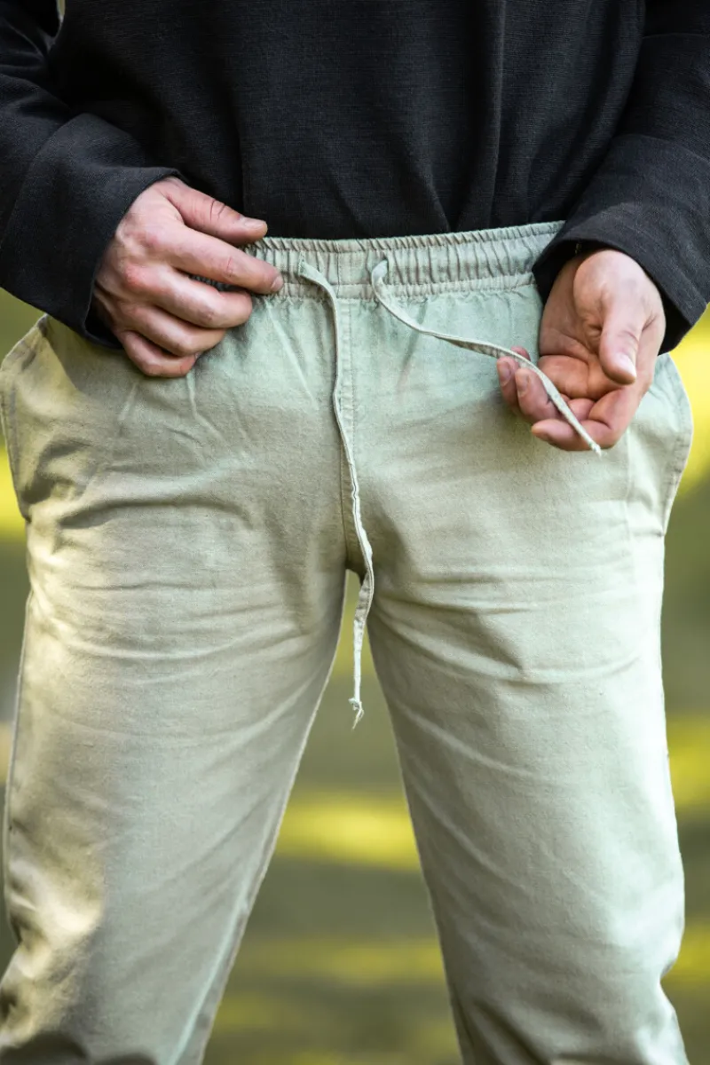 Fashion Leonardo Carbone Mittelalterhose "Arvo" farben Hanf