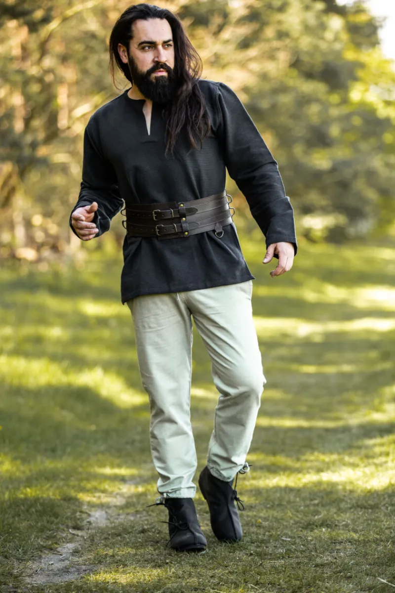 Fashion Leonardo Carbone Mittelalterhose "Arvo" farben Hanf