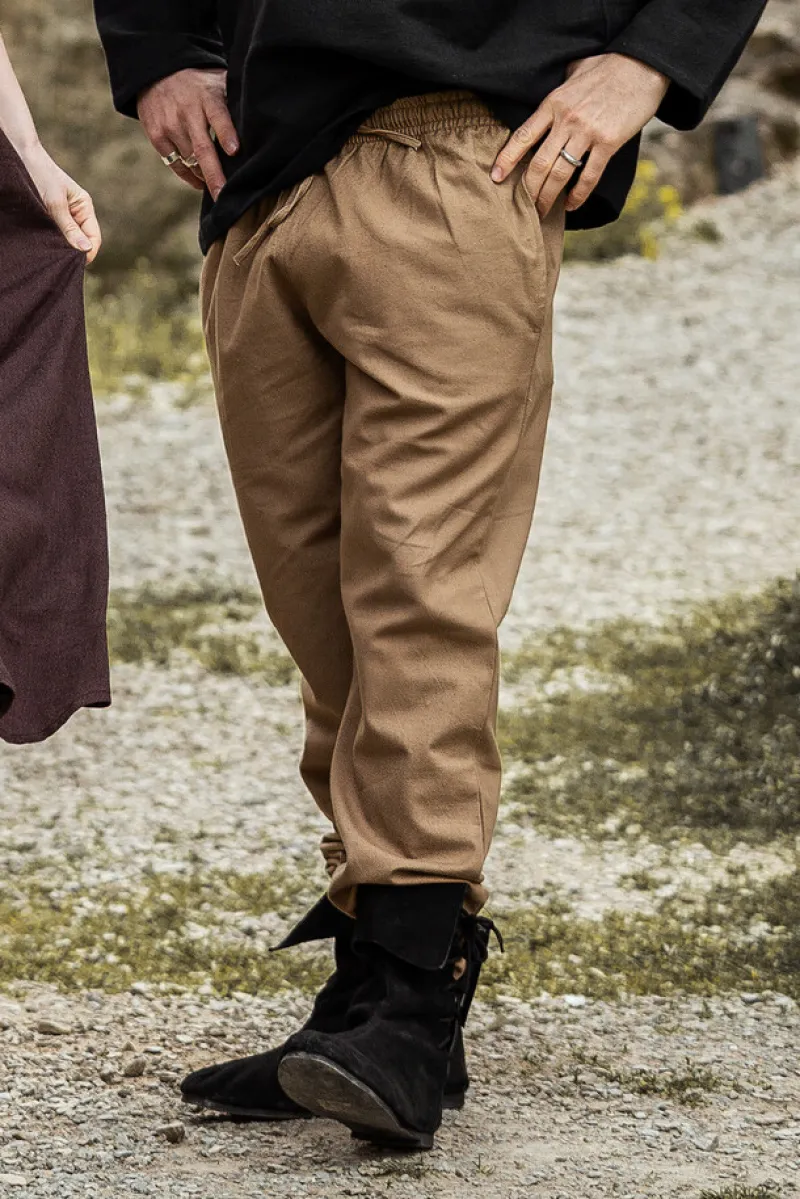 Cheap Leonardo Carbone Mittelalterhose "Arvo" Sand Natur