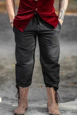 Cheap Leonardo Carbone Mittelalterhose "Jören" Schwarz