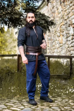 Best Leonardo Carbone Mittelalter-Hose mit Gummizug 