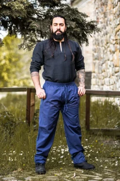 Best Leonardo Carbone Mittelalter-Hose mit Gummizug 