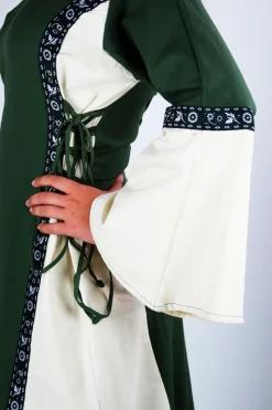 Cheap Leonardo Carbone Mittelalterkleid mit Bordüre