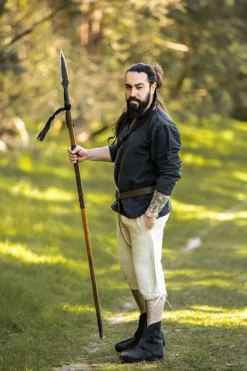 Outlet Leonardo Carbone Mittelalter-Kniebundhose "Veli" farben Hanf