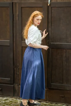 Store Leonardo Carbone Mittelalterrock "Dana" Blau