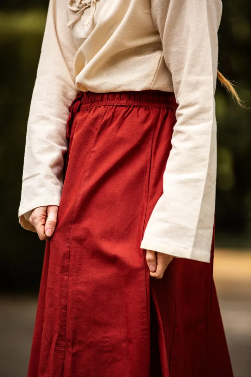 Clearance Leonardo Carbone Mittelalterrock "Dana" Rot