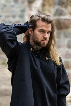 Hot Leonardo Carbone Piratenhemd