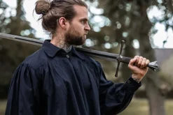 Store Leonardo Carbone Piratenhemd mit Kragen 