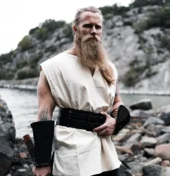 New Leonardo Carbone Ärmellose Tunika "Vidar"