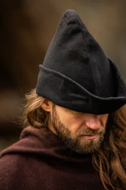 Shop Leonardo Carbone Robin Hood-Hut Schwarz