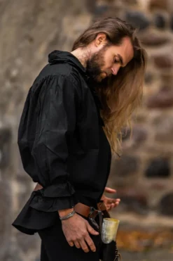 Discount Leonardo Carbone Rüschenhemd 