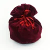 Fashion Leonardo Carbone Samtbeutel "Violante" Rot