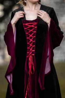 Fashion Leonardo Carbone Samtkleid