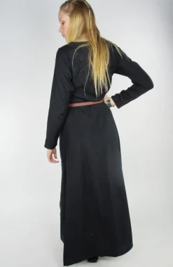 Store Leonardo Carbone Schlichtes Wikinger Unterkleid "Scarlet" Schwarz