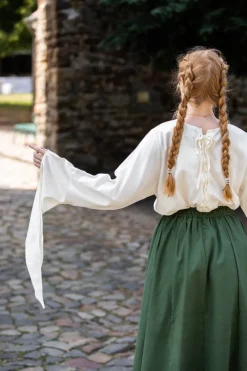 Shop Leonardo Carbone Trompetenärmel-Bluse