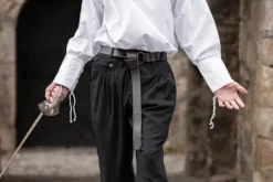 Shop Leonardo Carbone Weite Mittelalter-Hose
