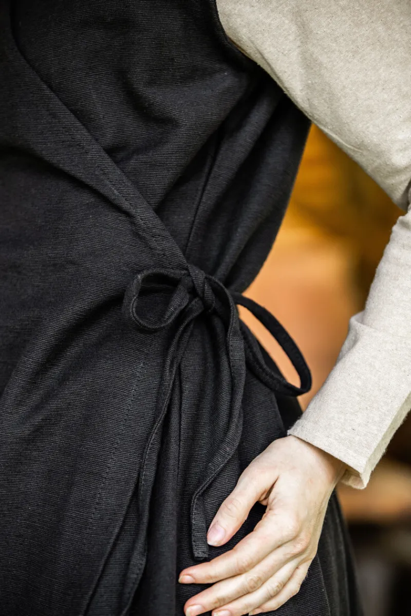 Best Sale Leonardo Carbone Wickelkleid "Gerlin" Schwarz