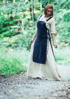 Online Leonardo Carbone Wikinger Überkleid "Aleiga" Schwarz