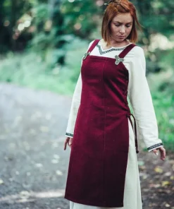 Shop Leonardo Carbone Wikinger Überkleid aus Wolle "Aila" Rot