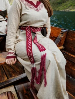 Cheap Leonardo Carbone Wikinger Gürtel "Elina" Rot