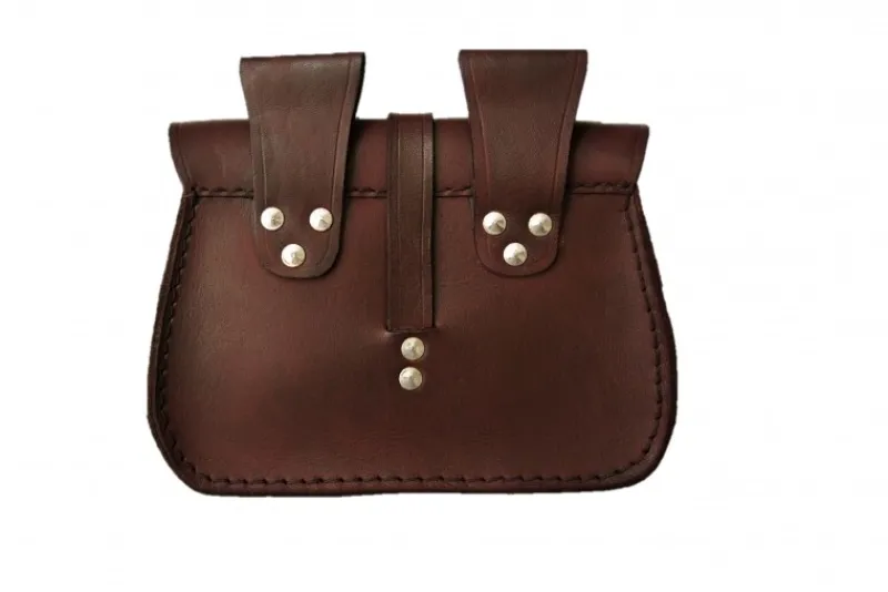 Shop Leonardo Carbone Wikinger Gürteltasche "Alba" Braun